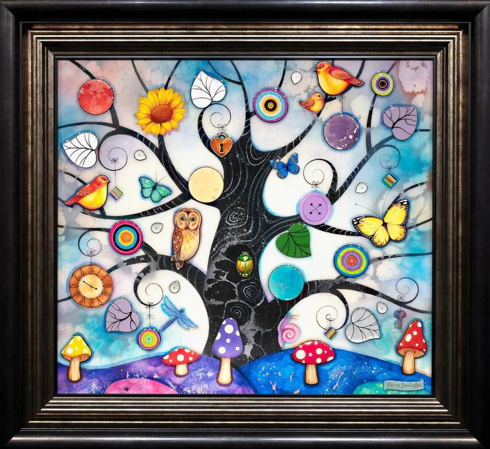 Blue Tree Of Charms - Limited Edition - Kerry Darlington