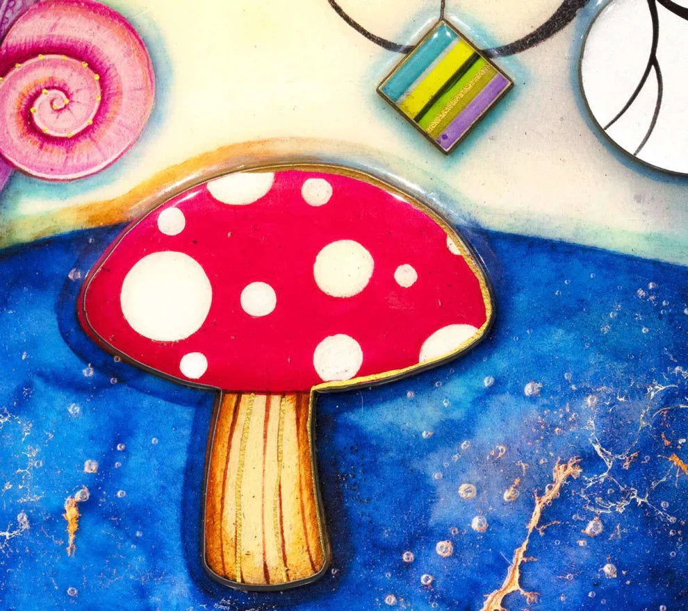 Blue Tree Of Charms - Limited Edition - Kerry Darlington