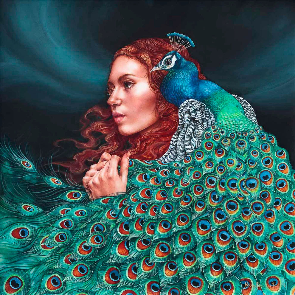 The Peacock Princess - Original - Kerry Darlington