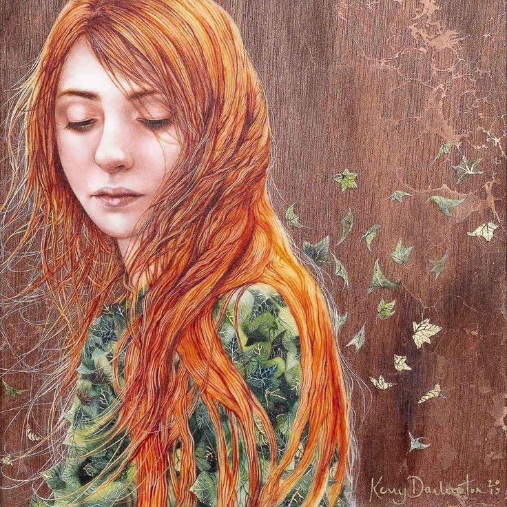 Her Book of Ivy - Original - Kerry Darlington