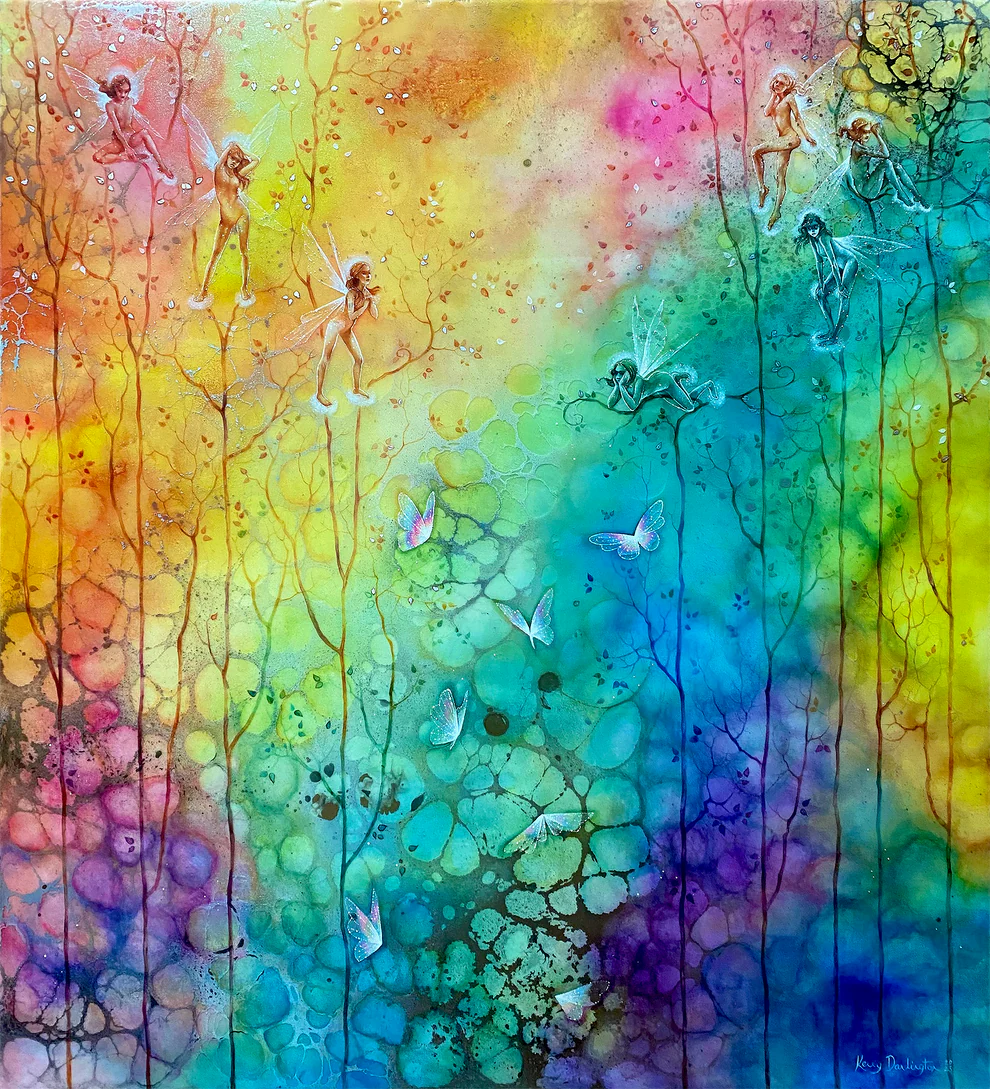 At The Bottom of The Garden - Original - Kerry Darlington