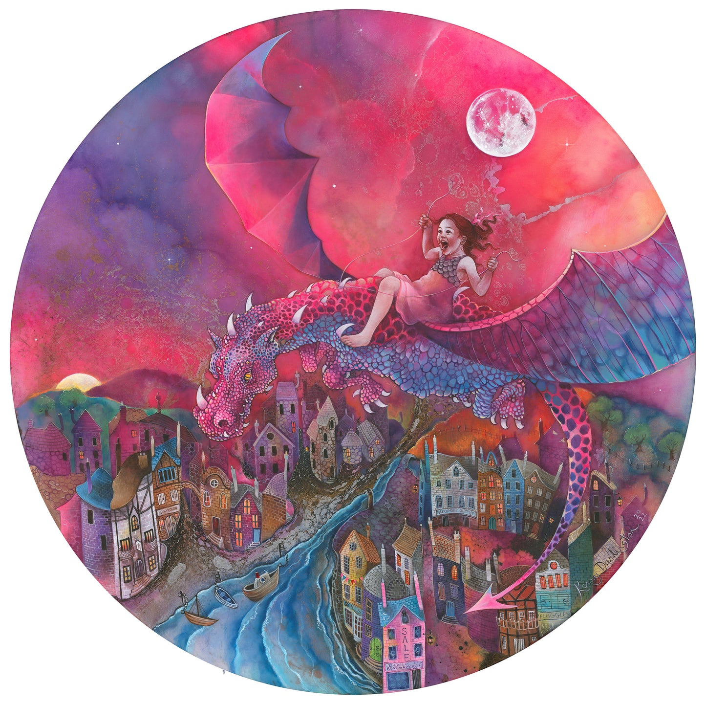 Dragon Rider - Original - Kerry Darlington