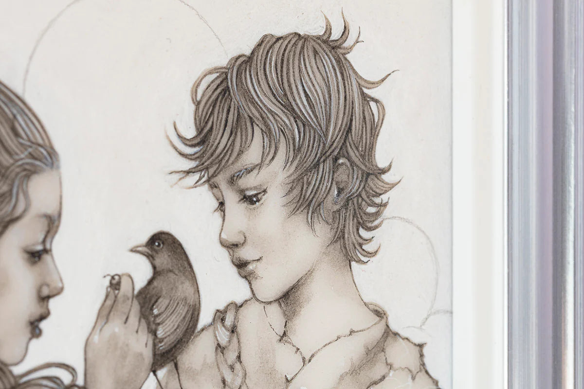 Peter and Wendy in Neverland - Original - Kerry Darlington