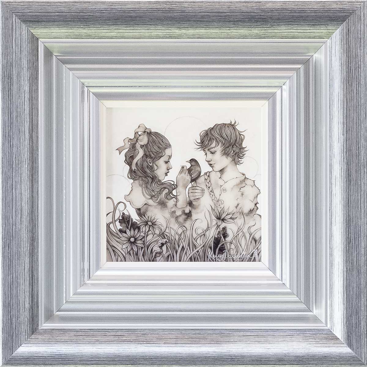Peter and Wendy in Neverland - Original - Kerry Darlington