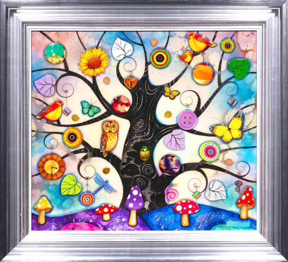 Blue Tree Of Charms - Limited Edition - Kerry Darlington