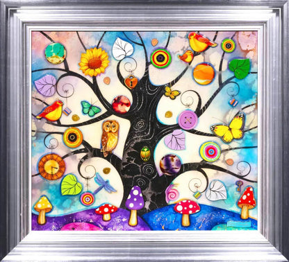 Blue Tree Of Charms - Limited Edition - Kerry Darlington