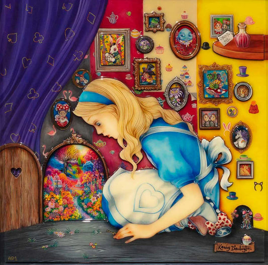 Alice Finds the Little Door - Rare Edition - Kerry Darlington