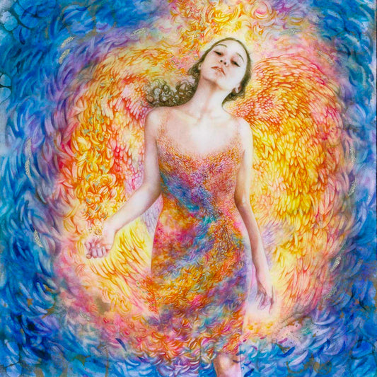 Angel Illuminated - Original - Kerry Darlington