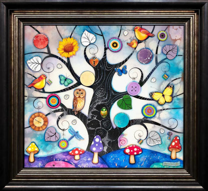 Blue Tree Of Charms - Limited Edition - Kerry Darlington
