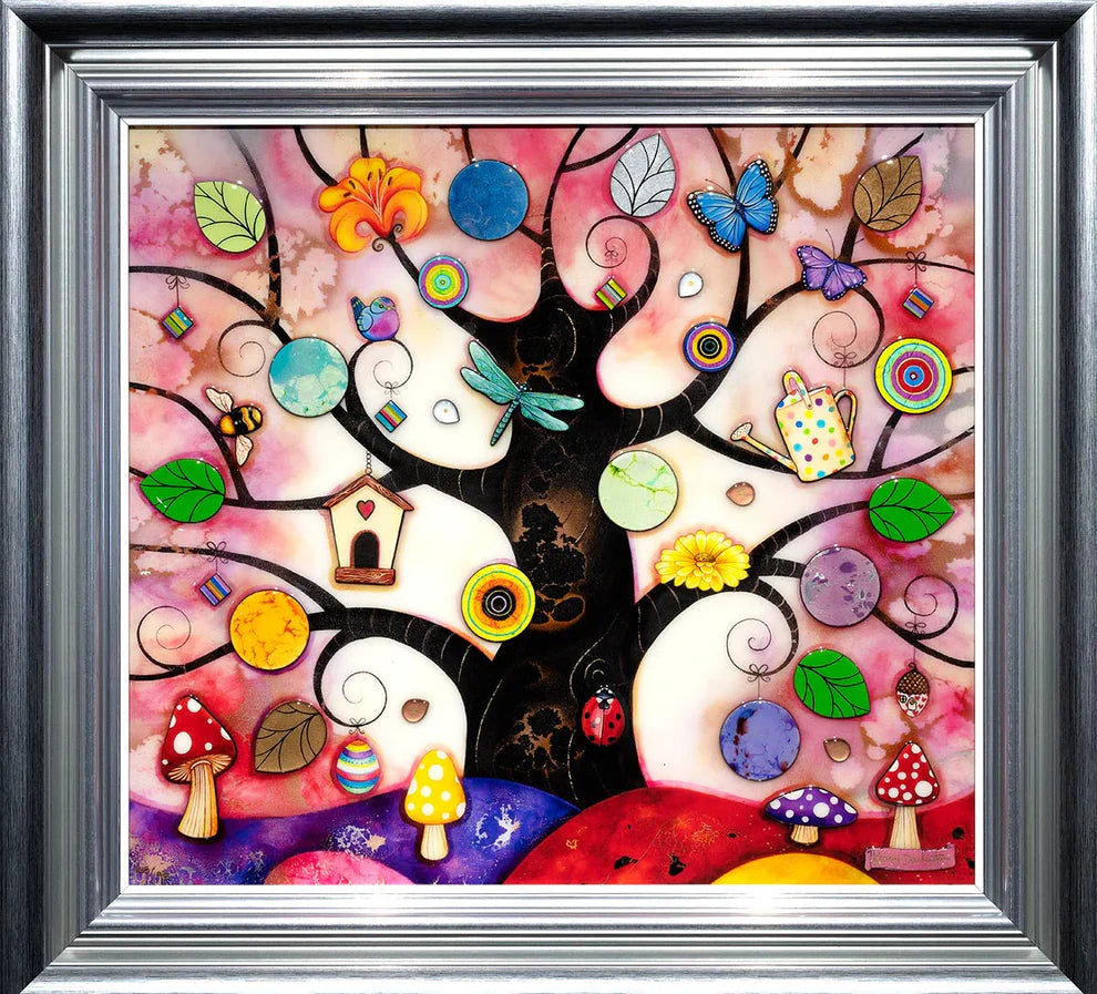 Pink Tree of Charms - Unique Edition - Kerry Darlington
