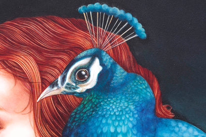 The Peacock Princess - Original - Kerry Darlington
