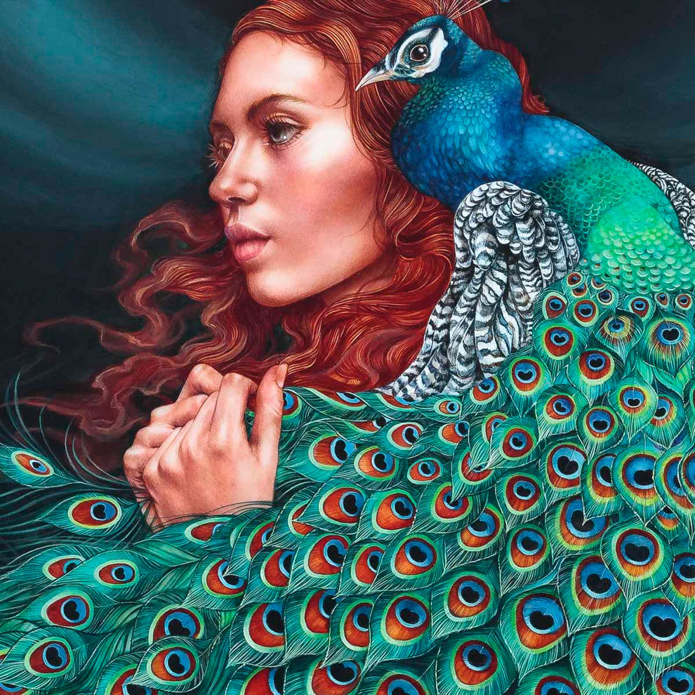 The Peacock Princess - Original - Kerry Darlington