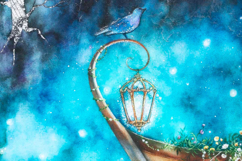 Waterfall Skies - Unique Edition - Kerry Darlington