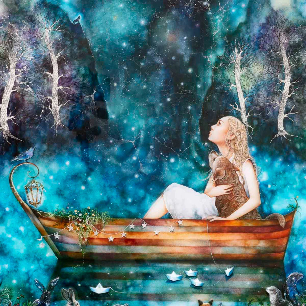 Waterfall Skies - Unique Edition - Kerry Darlington