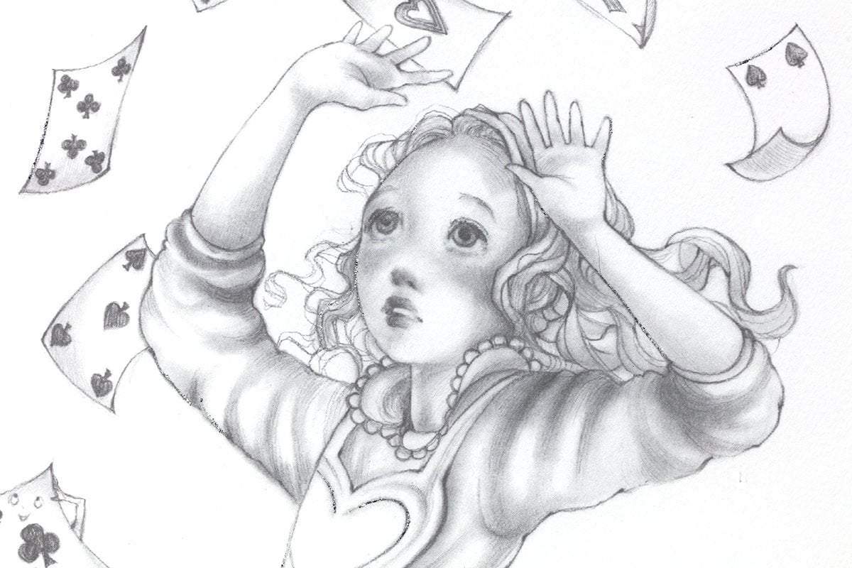 You're Nothing but a Pack of Cards - Sketch Edition - Kerry Darlington