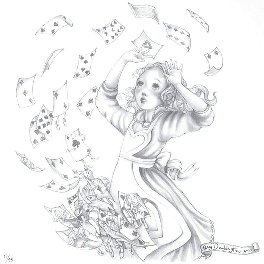 You're Nothing but a Pack of Cards - Sketch Edition - Kerry Darlington